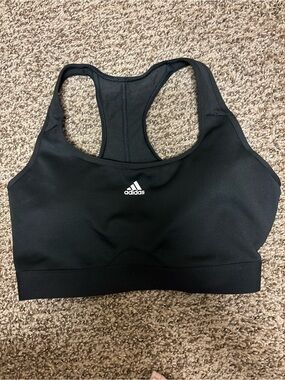 Adidas NWOT Black Sports Bra, Small